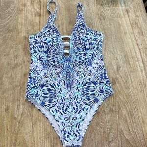 NWOT Lilly Pulitzer one piece Jaspen Swimsuit